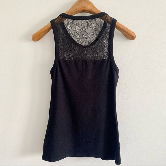 Express Black Sweetheart Lace Tank Size XS - Picture 4 of 4